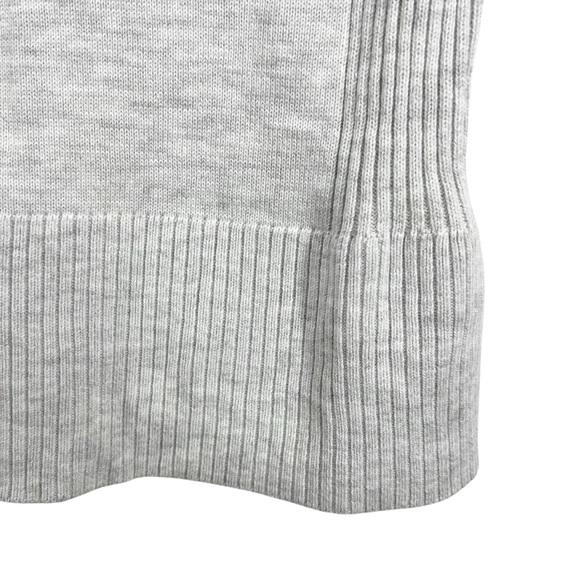 LULULEMON Grey "Keep it cozy dress" Fitted Knit stretch lightweight sweater 2 - Picture 8 of 10
